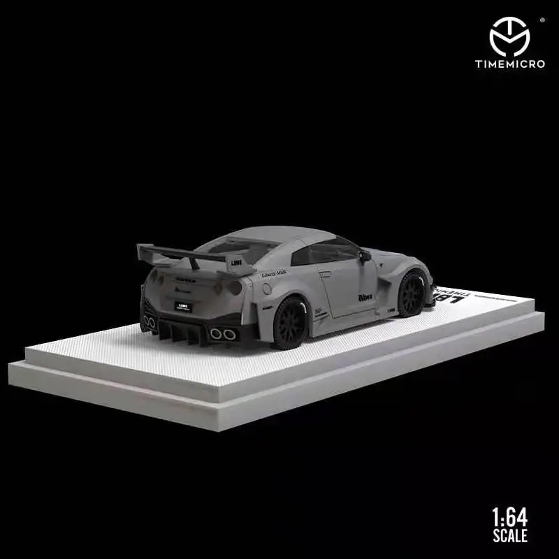 Time Micro 1/64 Honda LB NSX и Nissan GTR 3 0 модель автомобиля из сплава дисплей коллекционные