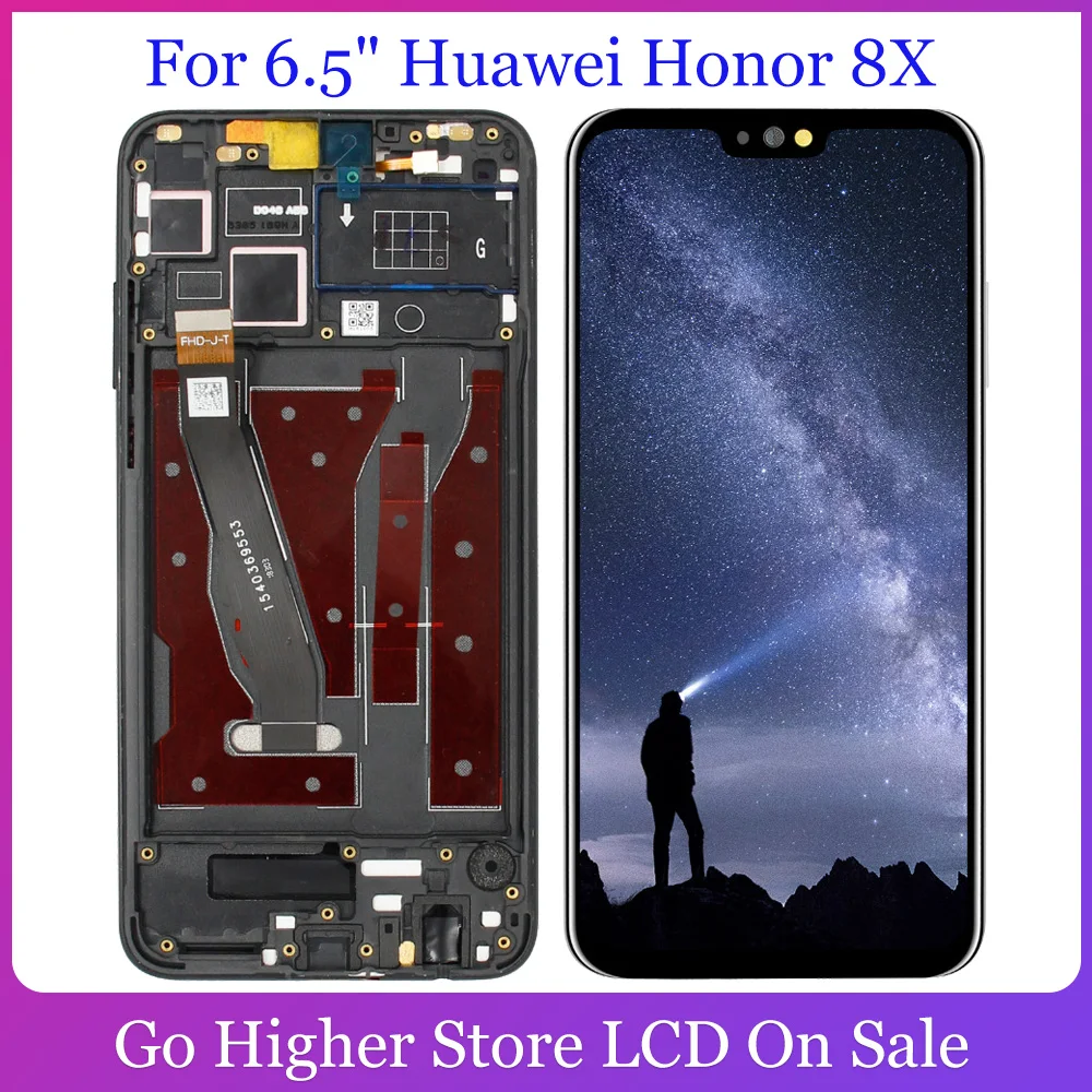 Для 6 5 &quotHuawei Honor 8X JSN-L21 JSN-L42 JSN-AL00 ЖК-дисплей с сенсорным экраном и дигитайзером