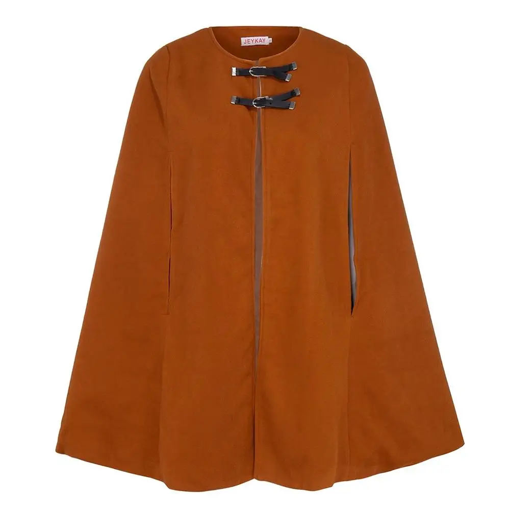 Зимняя накидка для женщин однотонные кашемировые накидки шаль пальто на