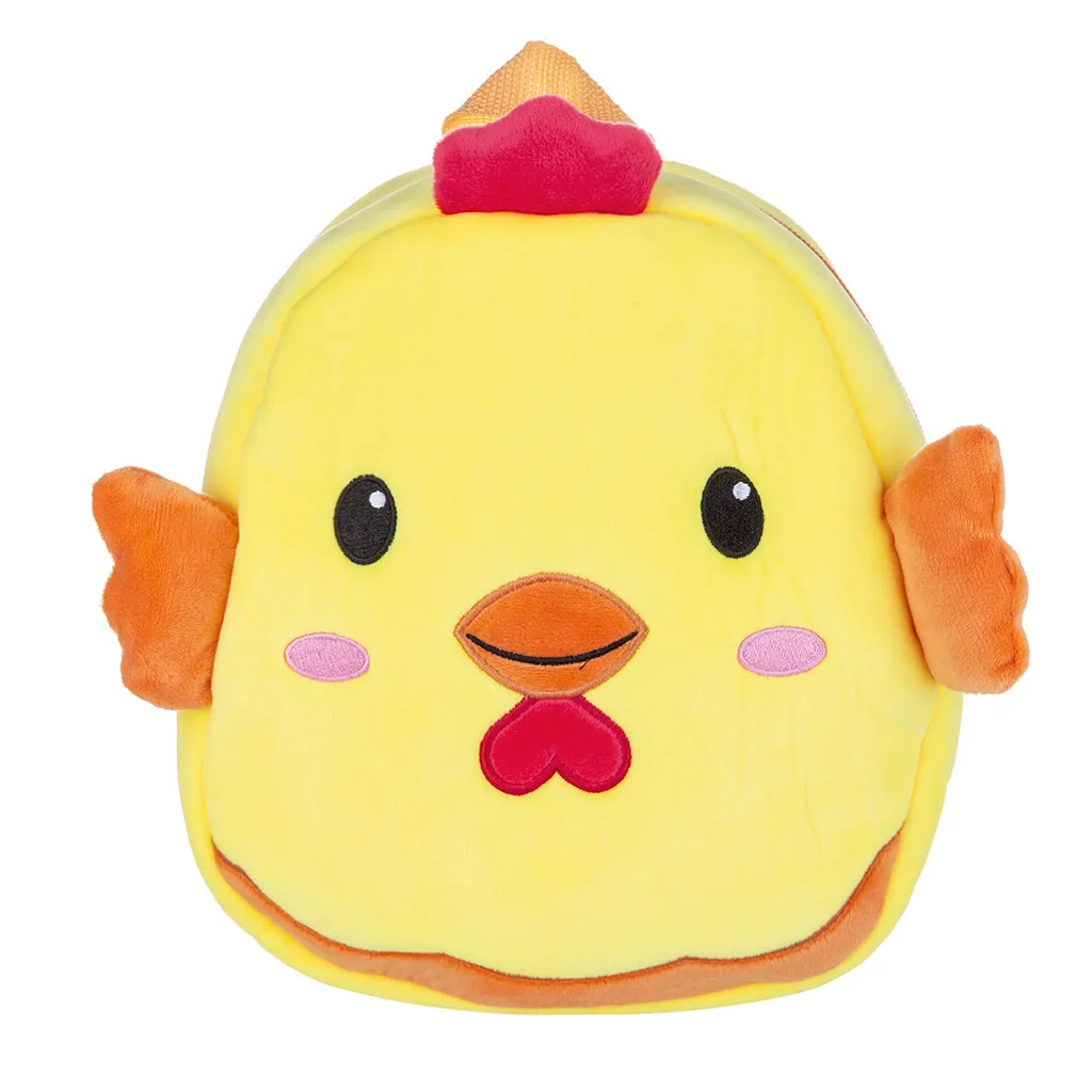 2019 милые детские плюшевые рюкзаки с мультипликационным рисунком школьный ранец