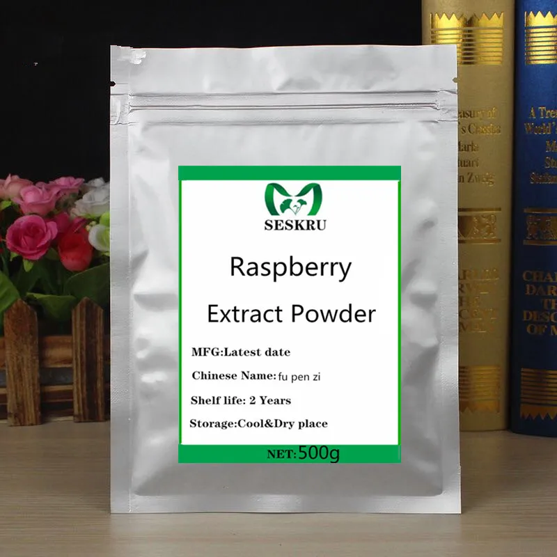 Hot selling high quality organic raspberry extract powder Fu pen zi free shipping | Красота и здоровье