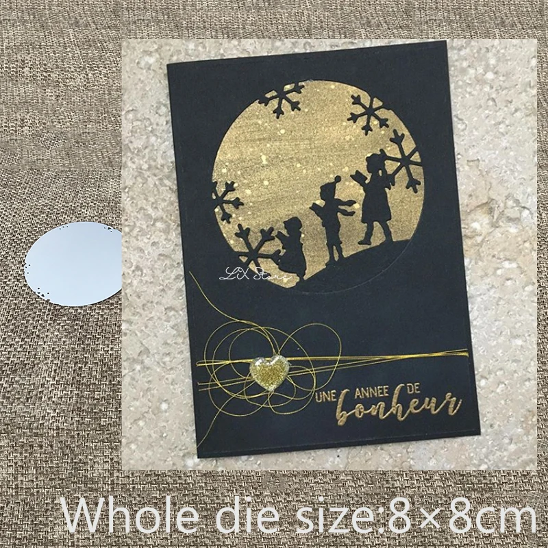 

Высечки для высечки по металлу, снежинка, круглая рамка, украшение для скрапбукинга, альбома, бумажных открыток, тиснение, высечки