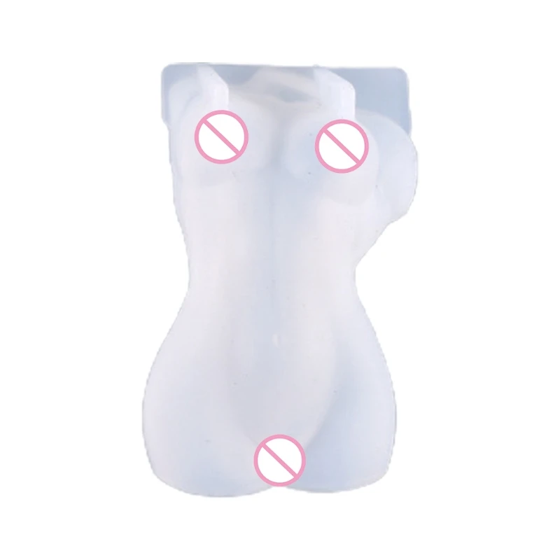 

Art Body Candle Epoxy Resin Mold Human Aromatherapy Plaster Wax Silicone Mould N58F