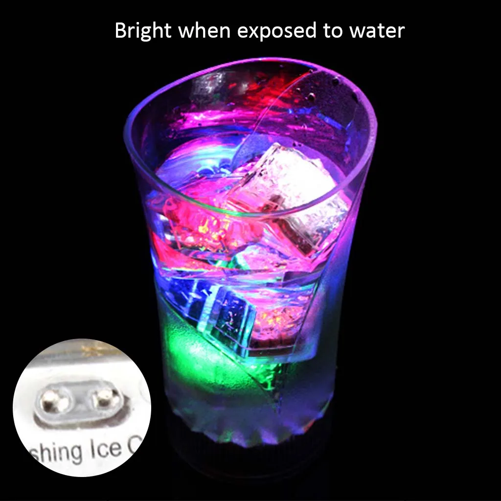 12 шт. светильник ice cube/красочный сенсорный Ночной свет/LED flash cube s дропшиппинг |