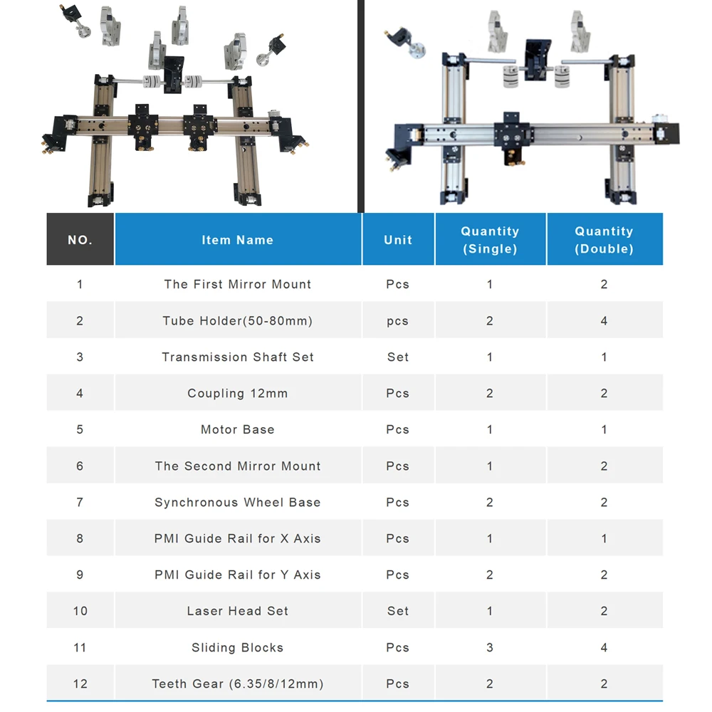 Лазерный гравировальный станок 1200*800 набор металлических механических