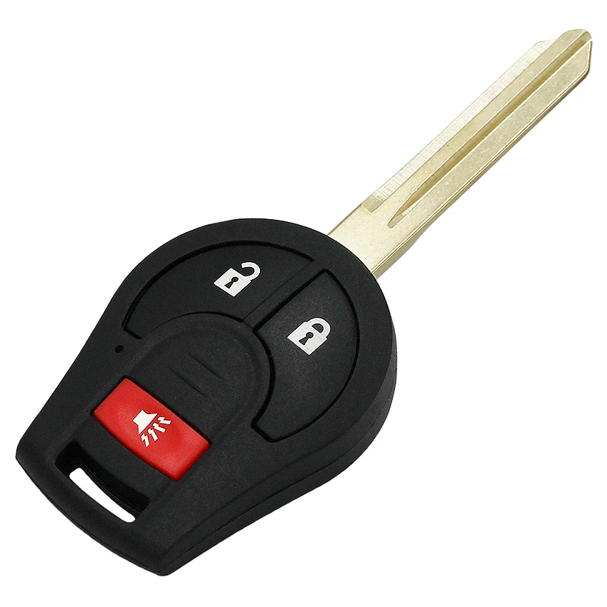 2 + 1 кнопочный дистанционный ключ для Nissan March Sunny 433 МГц с чипом ID46 | Автомобили и