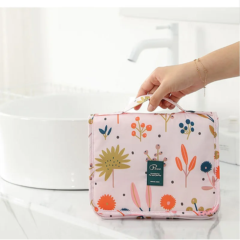 Многофункциональная дорожная косметичка для женщин сумки макияжа портативный