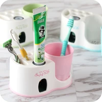 automatic toothpaste squeezer hand free tooth paste squeezing dispenser easy press toothpaste holder bathroom tools