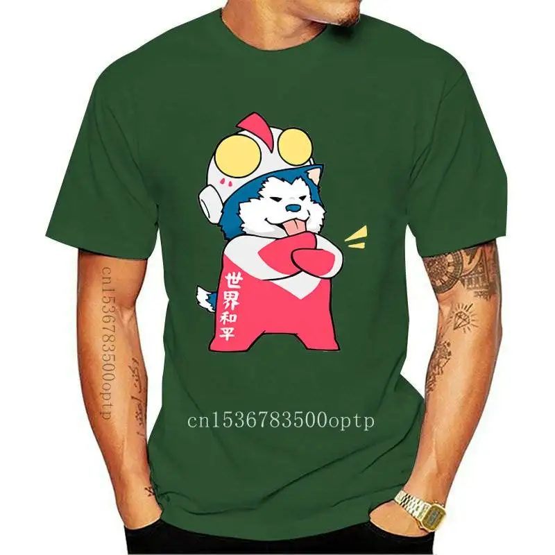 

New Cute Husky Cartoon Printing Aesthetic Versatile Women T shirt Fashion Hot Sell Tops Daily Casual Wear Fine Personality Tshir