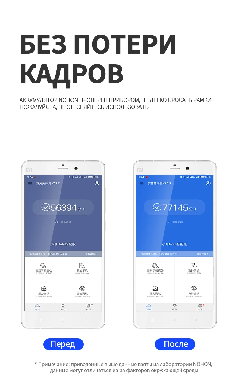 NOHON BM21 BM34 BM48 BM3A Батарея для Xiaomi Mi Note Pro 2 3 Note2 Note3 телефон Замена Bateria реального Ёмкость 3500 мА/ч, 4070 мА/ч