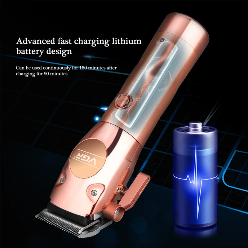 

Professional Clipper Barber Rechargeable cutter Hair Trimmer Men Electric beard Shaver Hair Cutting Machine beard haircut