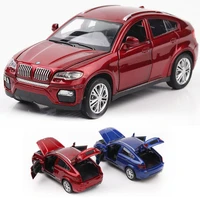 132 bmw x6 car model alloy car die cast toy car model pull back childrens toy collectibles free shipping