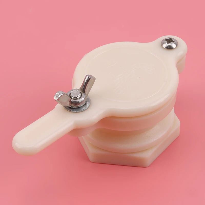 Новый Белый пластиковый поток меда слюны кран продукты пчела Кормление