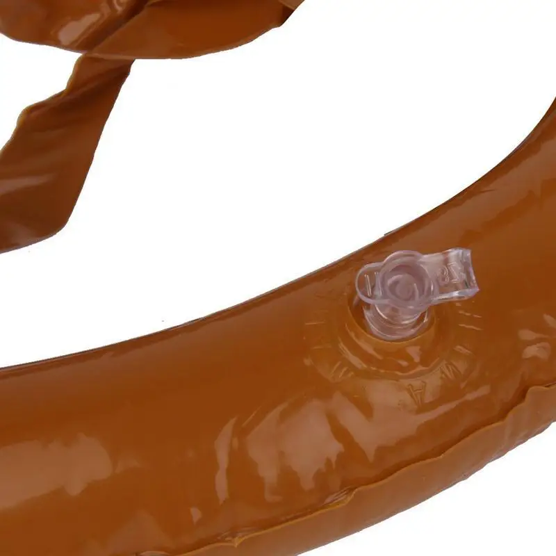 Надувное Рождественское украшение шар Санта Забавный оленьи рога шляпа