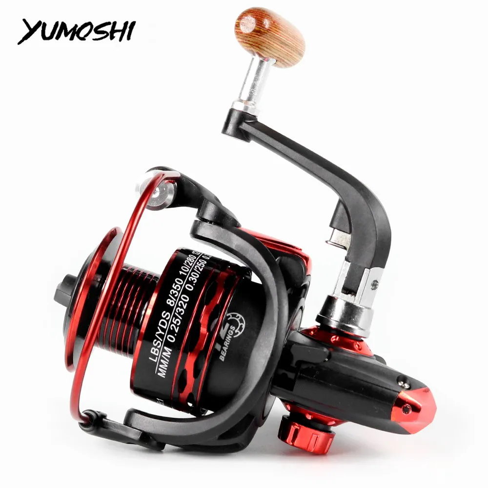 Новинка 2020 спиннинговая Рыболовная катушка металлическая подшипник 12