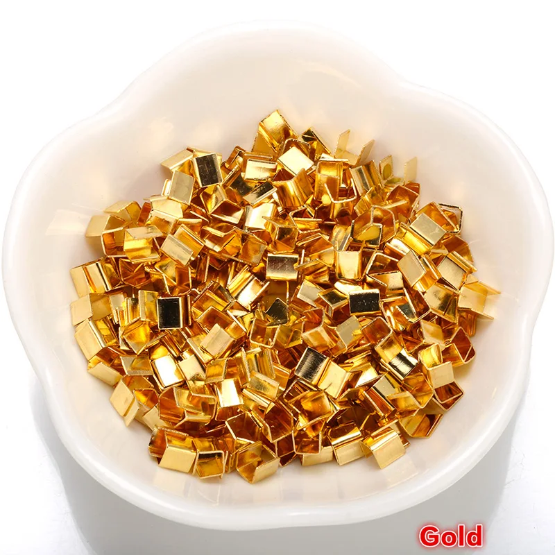 Застежка концевик для ювелирных изделий сделай сам 100 шт.|Ювелирная фурнитура и