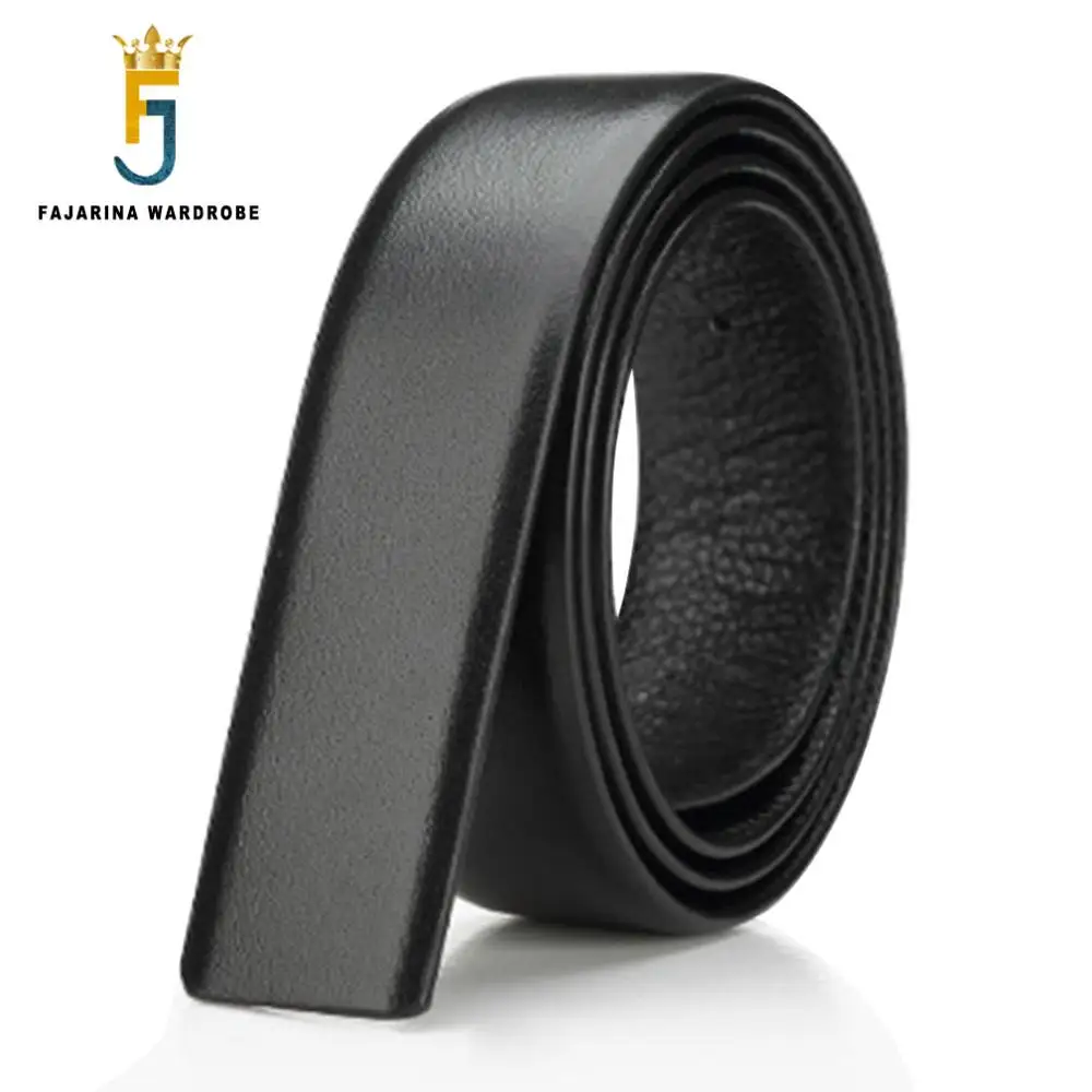 Ремень мужской из натуральной кожи 3 см без пряжки LUBT06|belt without buckle|belt fbelt fashion |