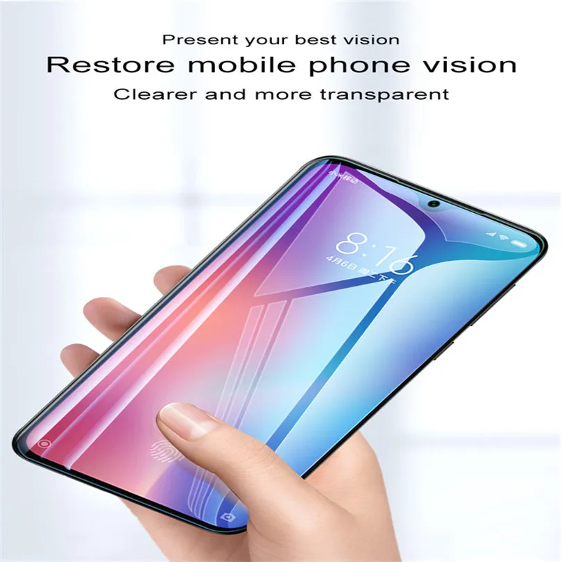 Гидрогелевая пленка с полным покрытием для Vivo V11 Pro V15 X21 защитная экрана iQOO Nex 3 Y85 X23