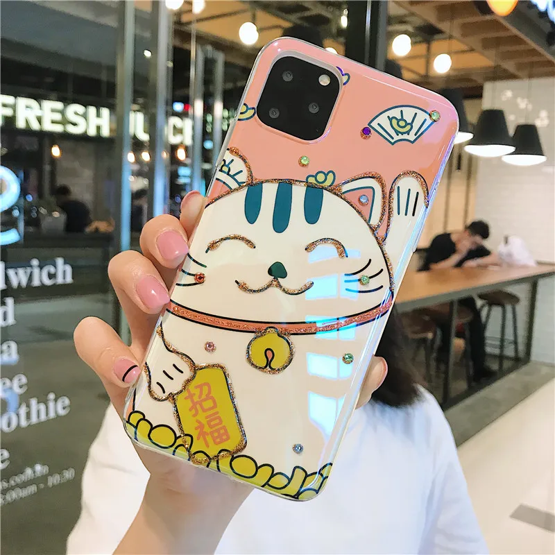 Чехол для iphone 11 pro Max Bling Sailor Moon, для iphone 11 X XR XS Max 6 7 8 plus, мягкий чехол из ТПУ с рисунком Crayon Shin-Chan