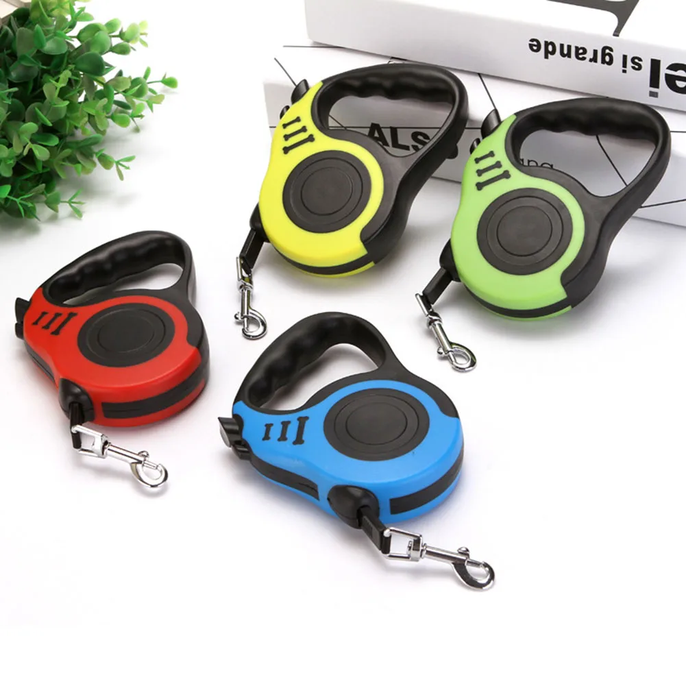 

3m 5m Durable Leash Automatic Retractable Nylon Cat Lead Extension Puppy Walking Running Lead Roulette For Dogs Cat Accessories