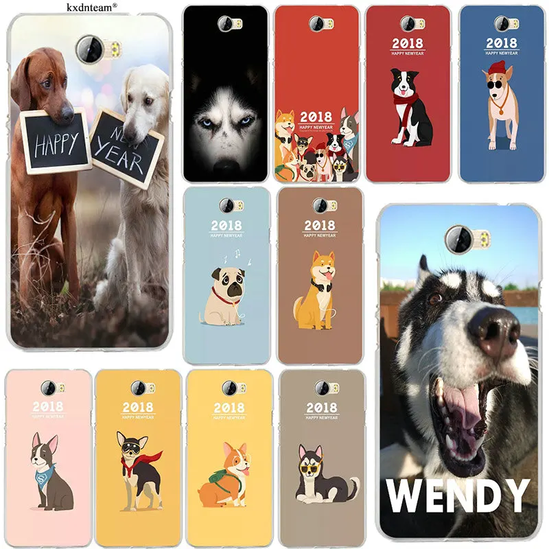2018 счастливые новогодние мягкие тонкие Чехлы для телефона из термополиуретана