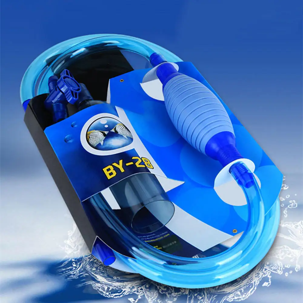 Инструменты для очистки резервуара аквариумный сифон очиститель гравия