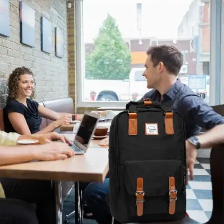 Mochila VASCHY para mujer mochilas de escuela nivienas bolsas viaje ordenador Portas para|Мужские рюкзаки| |