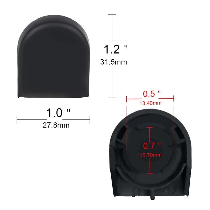 2 шт./4 шт. Автомобильная крышка стеклоочистителя пластиковая для Toyota Yaris Corolla Verso