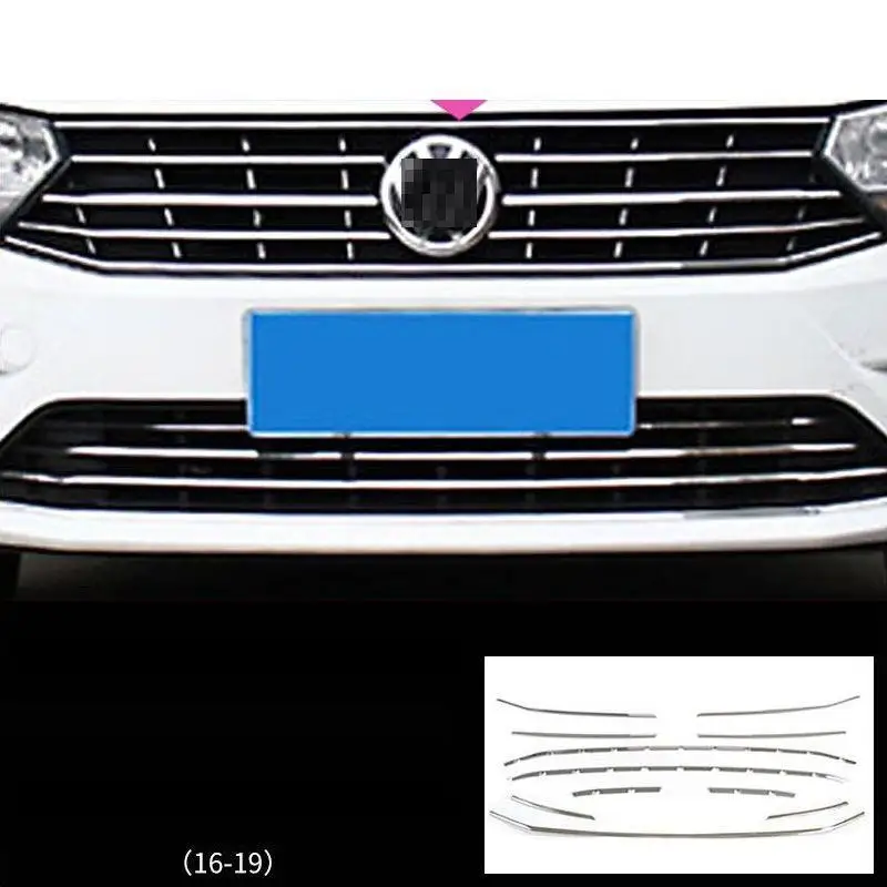 Хромированная Автомобильная декоративная решетка внешний аксессуар для