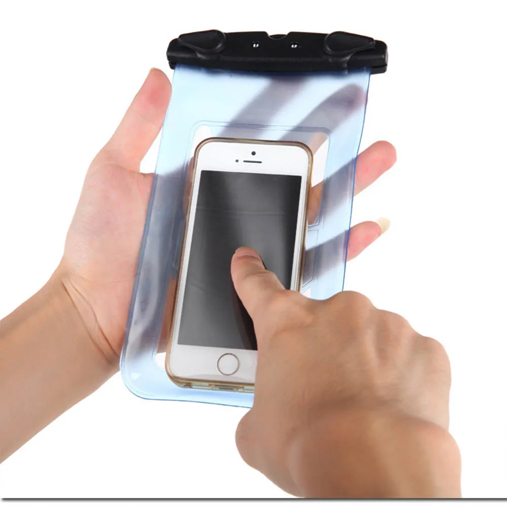 Практичный Прозрачный мобильный телефон водонепроницаемая сумка Универсальный