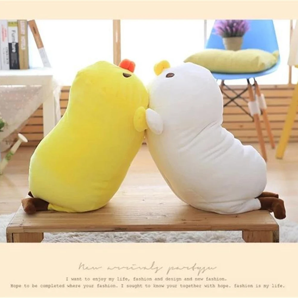 Подушка цыпленок Kawaii курица плюшевые игрушки удерживающая спящую куклу подарок