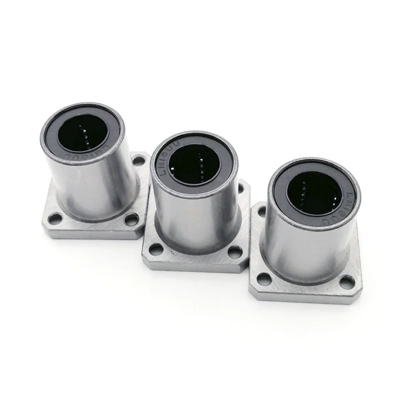 

6pcs/lot free shipping LMK6UU LMK8UU LMK6LUU LMK8LUU flange linear bearing CNC Linear Bush for 3D printer part linear shaft