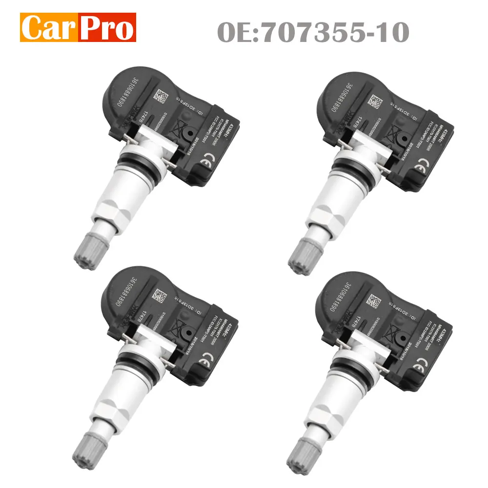 Датчик давления в шинах TPMS 6855539 70735510 36106881890 для BMW F20 F21 F22 F23 F30 F31 F34 F45 F46 F80 F87 36106856209 |