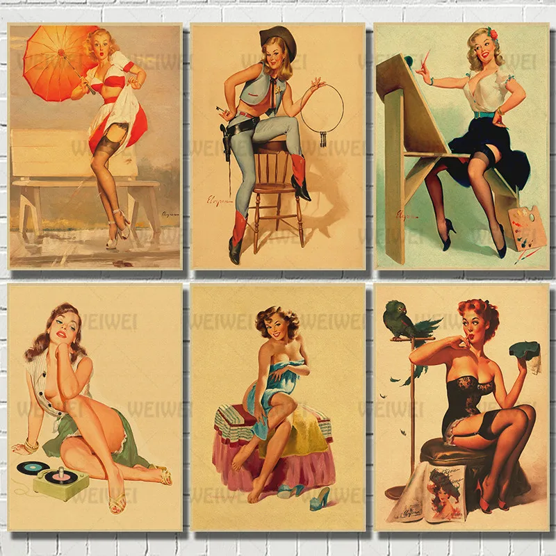 

World War II Canvas Painting Vintage Retro Poster Classic Movie Bar Cafe for Living Room Decor Home Decor WEIWEI canvas picture