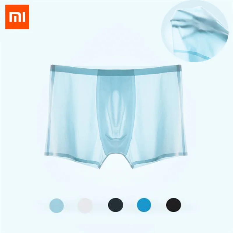 2 шт/комплект mijia ice silk -искусственное волокно нижнее белье боксеры | Отзывы и видеообзор -1005002284077845
