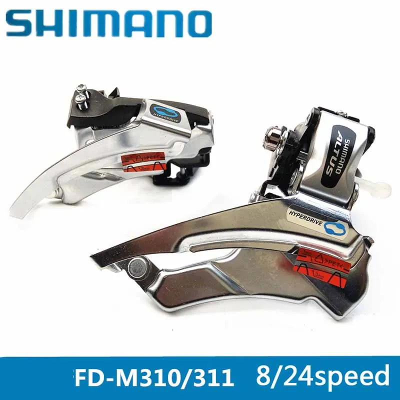 FD M310/311 передний переключатель MTB велосипед горный запчасти SHIMANO ALTUS для 3x8S 24S