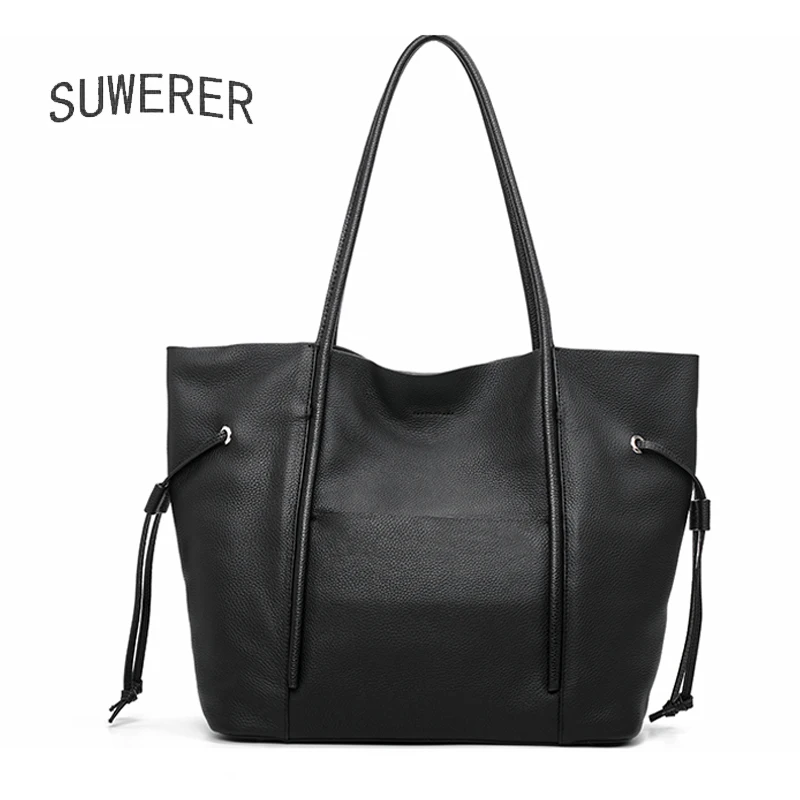 

New Genuine Leather women bag luxury designer handbag Superior cowhide big bag women handbags shoulder bags Women's handbag