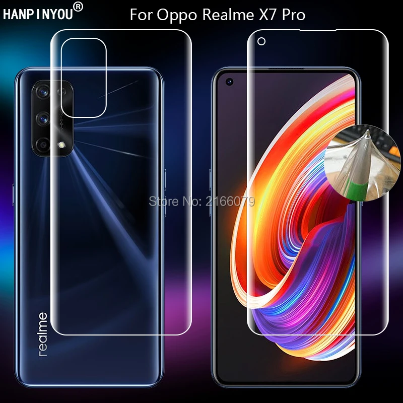 

For Realme X7 Pro Ultra Extrem 5G Clear TPU / Matte Anti-Fingerprints Hydrogel Full Cover Soft Screen Protector Film Not Glass