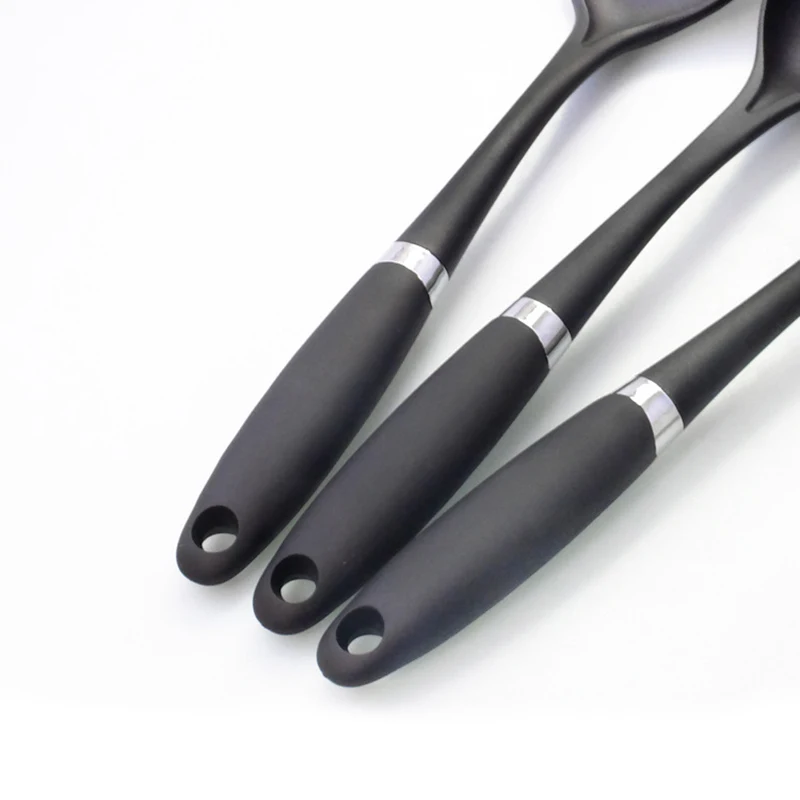 

Heat Resistant Silicone Cooking Utensil Set Spatula Soup Spoon Brush Ladle Pasta Colander Non-stick Cookware Kitchen Tools