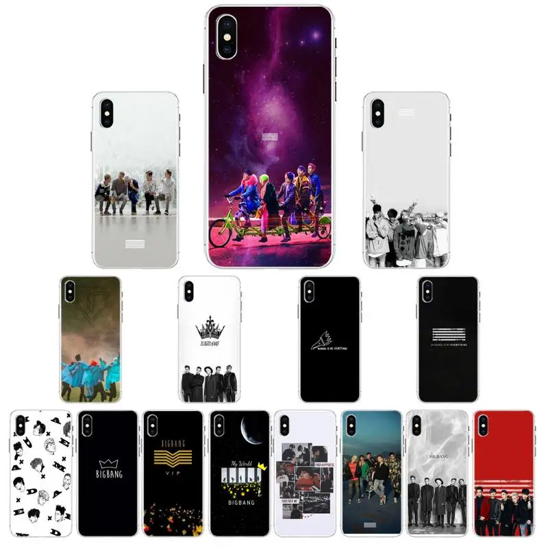 

YNDFCNB bigbang Phone Case For iphone 13 X XS MAX 6 6s 7 7plus 8 8Plus 5 5S se 2020 XR 12 11 pro max case