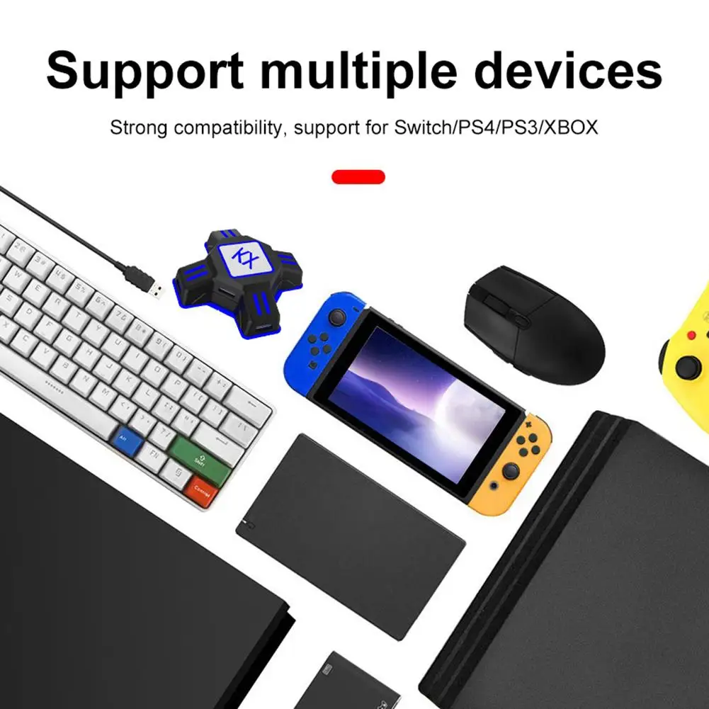 Для KX USB клавиатуры переходник для мыши геймпад контроллер видео конвертер PS4 PS3