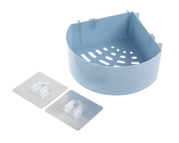 Полка для ванной комнаты стеллаж хранения на клейкой основе кухни украшение дома