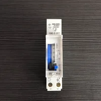 Free Shipping 10pcs/lot SUL180a 15 Minutes DIN Rail Timer Switch 24 Hours Mechanical Time Switch SUL180a Timer