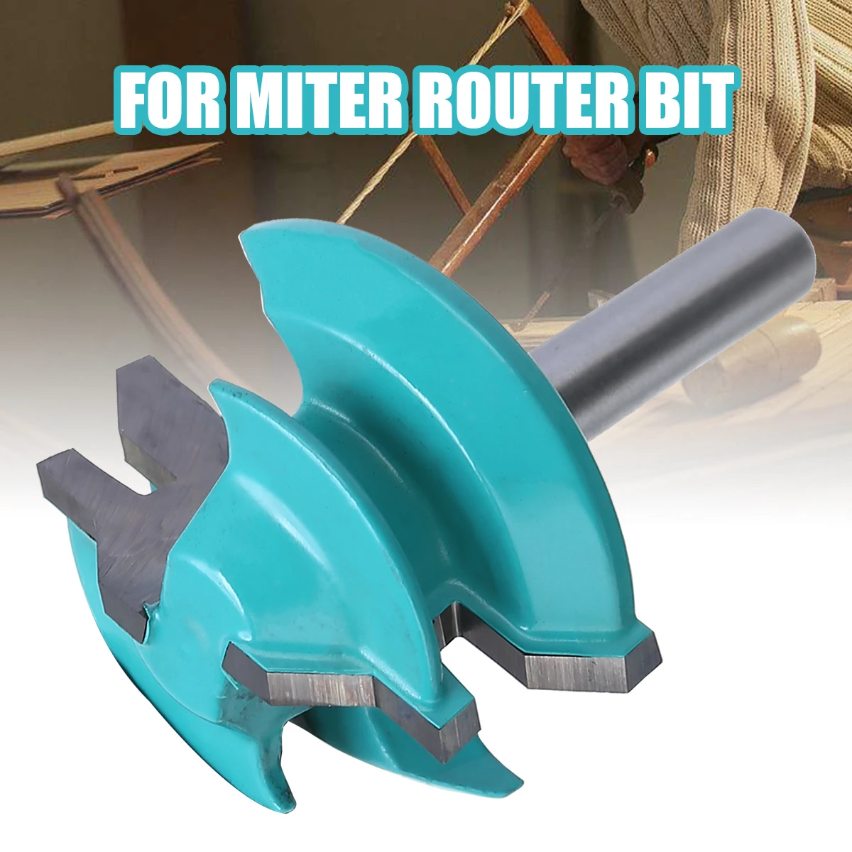 1 шт. маленький концевой фреза 45 градусов 1/4 ''хвостовик 1/2&quot Tenon резак для