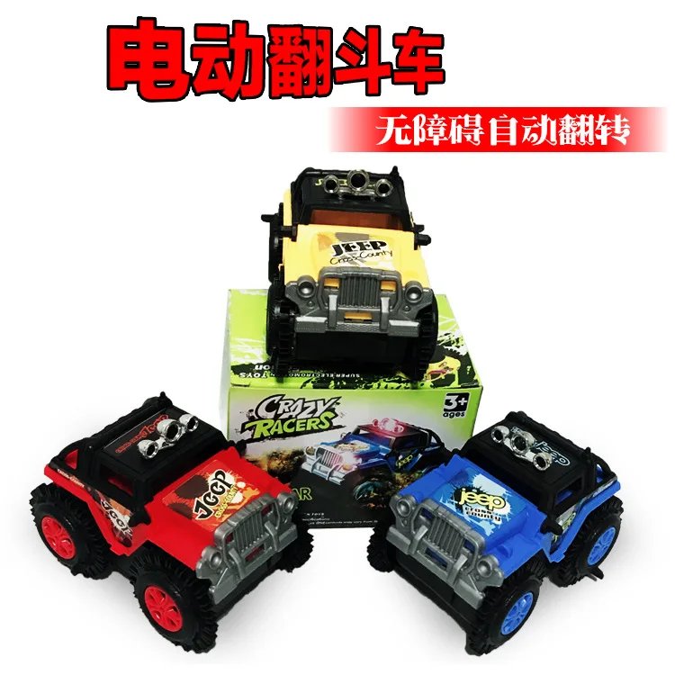 

Stall Selling Children Offroad Electric Dump Truck Toy Stunt Flip Climbing Car Educational Toys