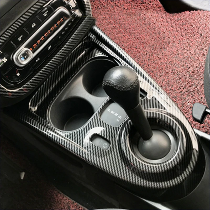 

Для Smart 453 fortwo forfour, панель переключения передач, декоративная крышка, интерьерная наклейка, аксессуары для модификации автомобиля, Стайлинг