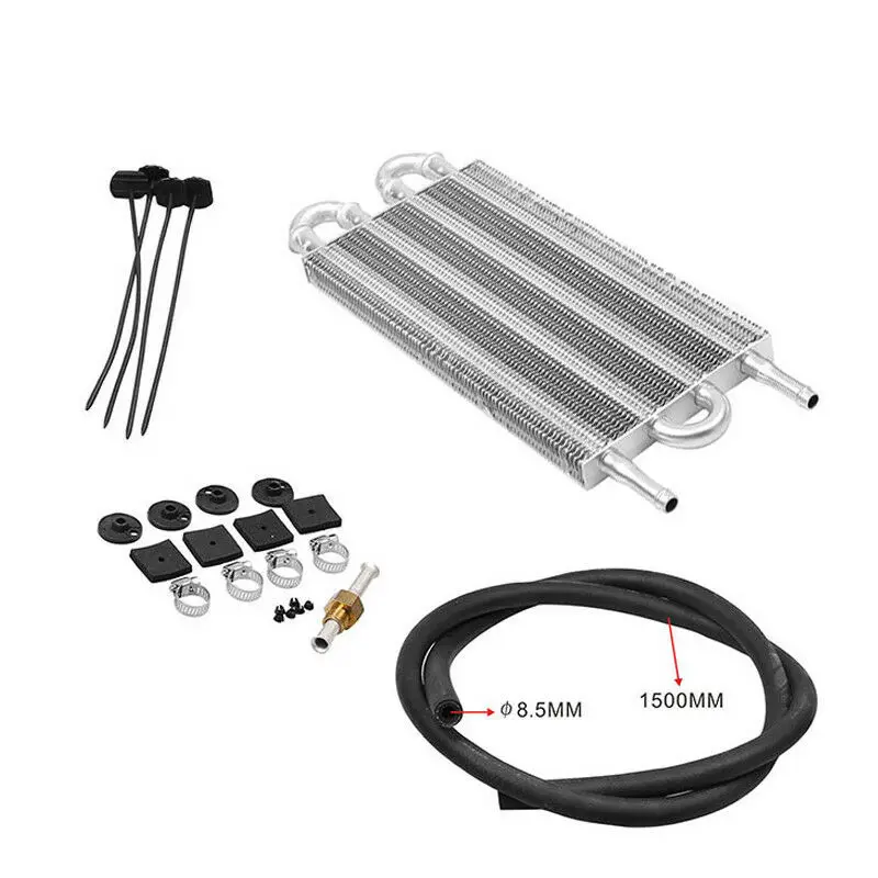 Алюминиевый 4-рядный масляный радиатор с дистанционной коробкой