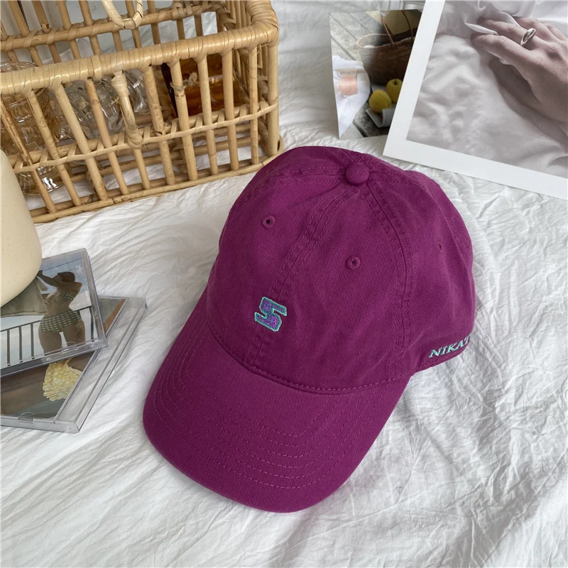 Бейсболка Foux в Корейском стиле для мужчин и женщин повседневная Регулируемая