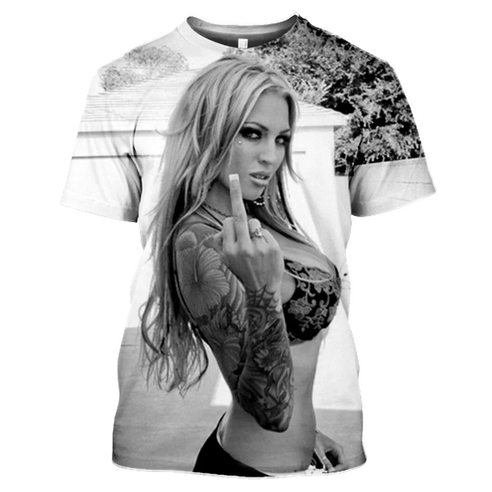 

Unisex 3D Printed T Shirt Fashion Casual Streetwear Hip Hop O-neck T-shirt Clothing Men Women Sexy Goddess Harajuku Top Men