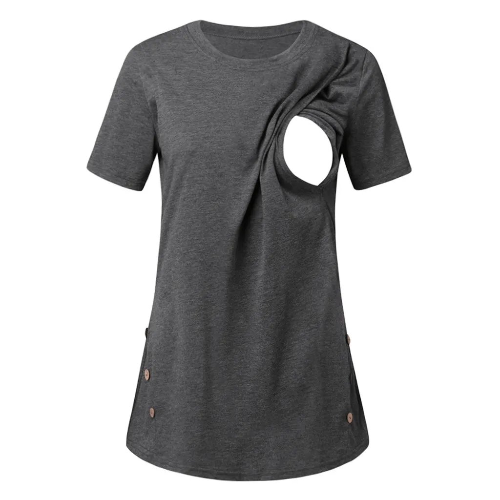 ARLONEET Женская одежда для беременных полосатые толстовки с капюшоном кормящих